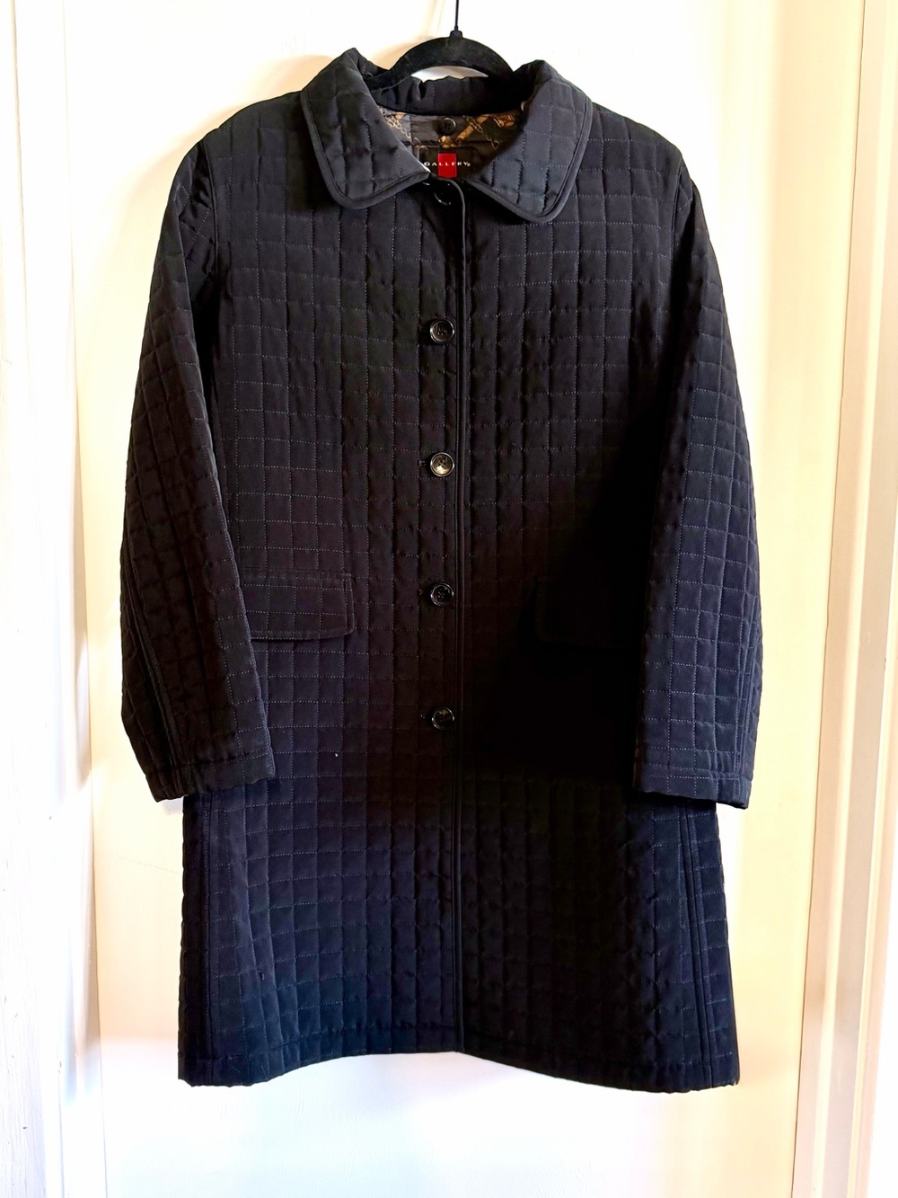 Gallery Quilted Black Car Jacket